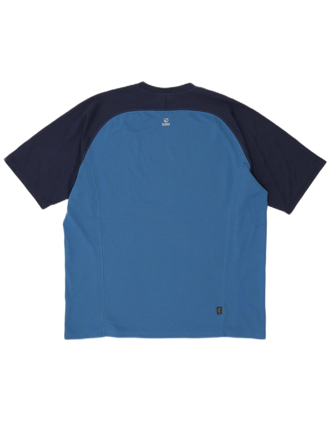 THE NORTH FACE T-shirt da uomo Top XL Blu in poliestere color block