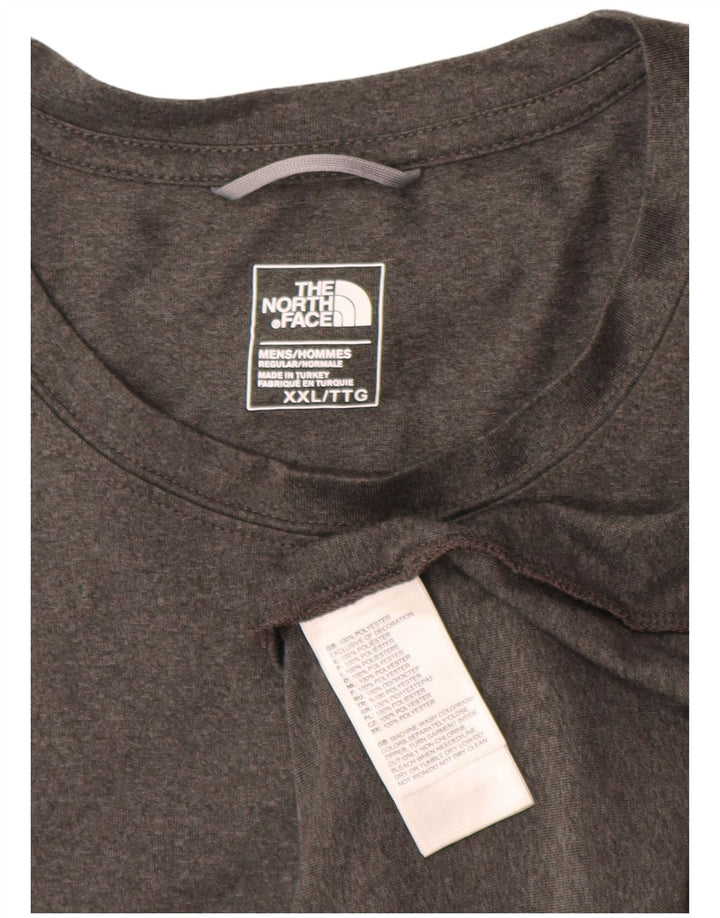 T-shirt da uomo The North Face Top 2XL poliestere grigio