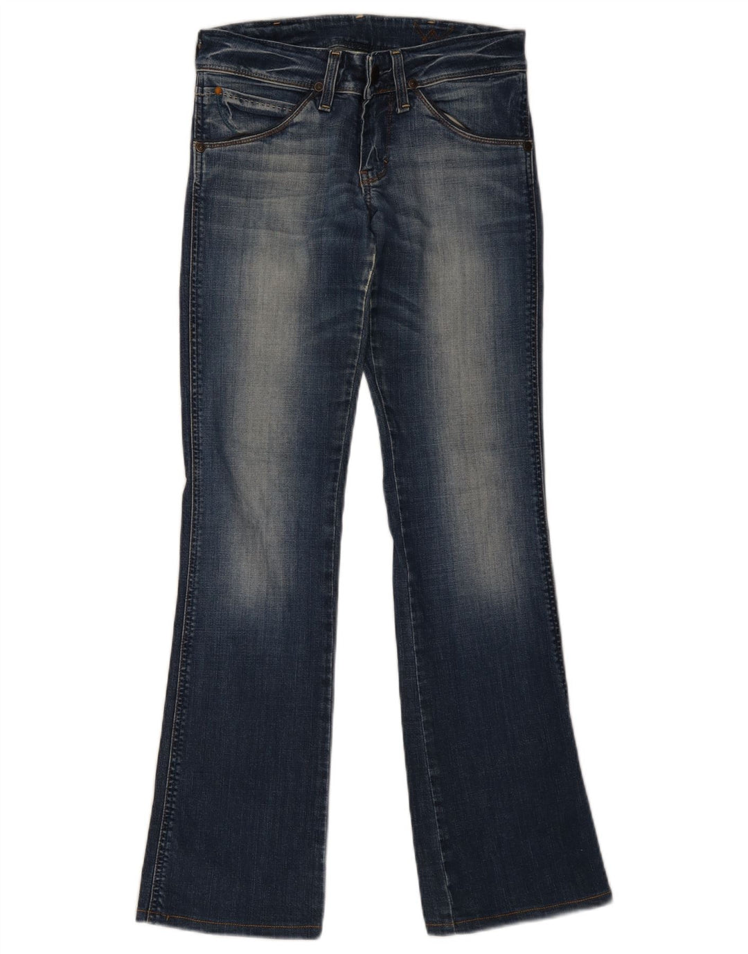 Jeans WRANGLER da donna Iris Bootcut W28 L34 cotone blu