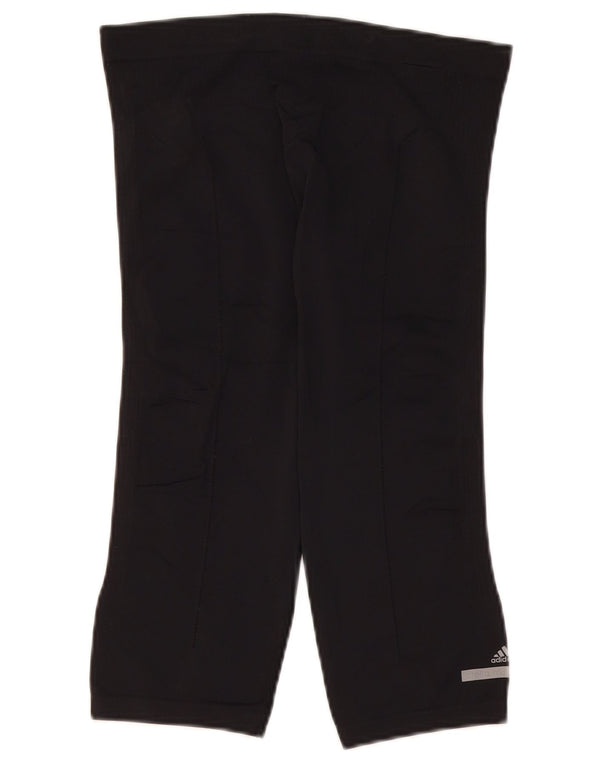 Pantaloni da tuta Adidas Stella McCartney Capri da donna UK 12 medio nero