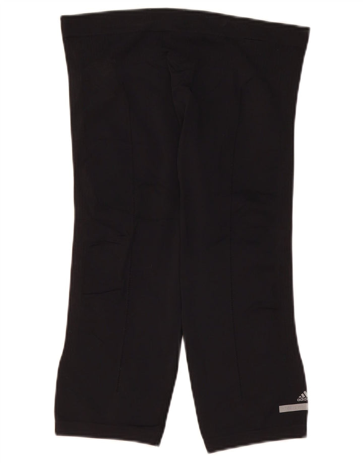 Pantaloni da tuta Adidas Stella McCartney Capri da donna UK 12 medio nero