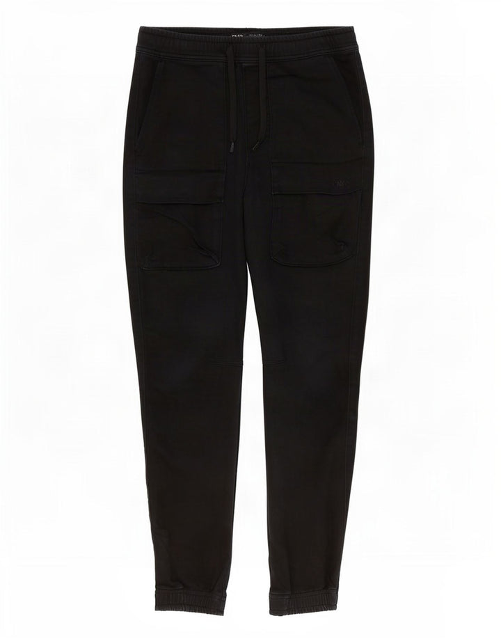 Pantaloni cargo Zara da uomo piccoli W30 L28 neri