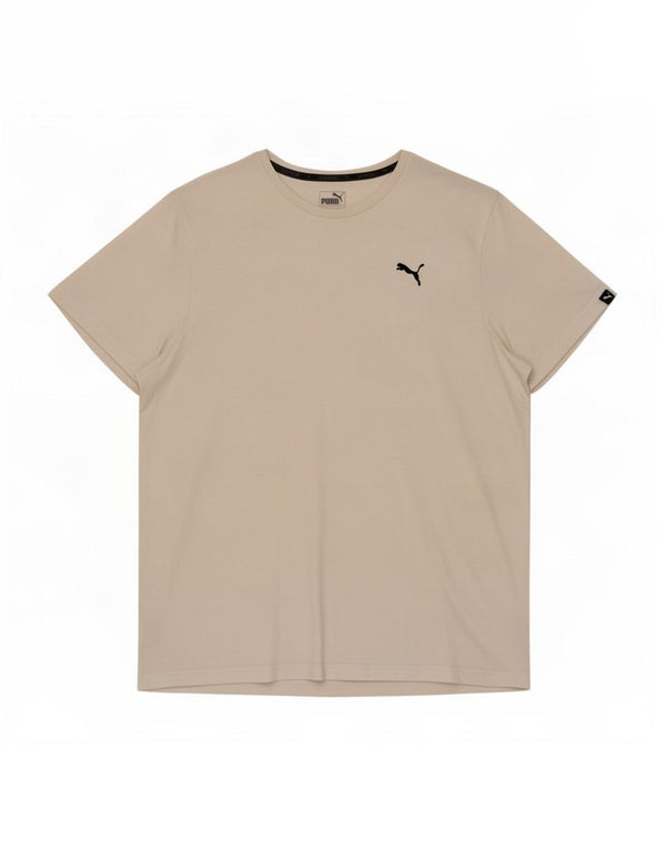 T-shirt da uomo Puma Top 2XL cotone bianco