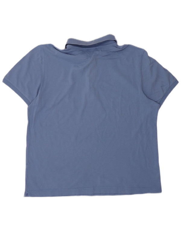 Polo da uomo LOTTO XL in cotone blu