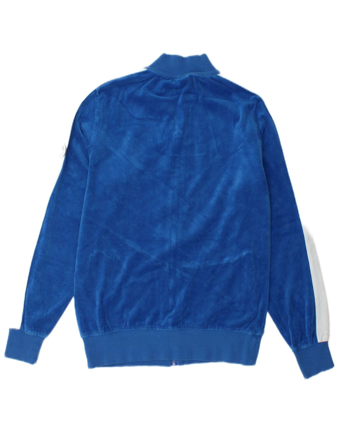 Giacca da ginnastica in velluto da donna Colmar UK 10 piccola in cotone blu
