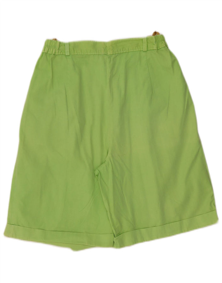 C&A Pantaloncini chino con ancoraggio a vita alta da donna EU 40 medio W26 cotone verde