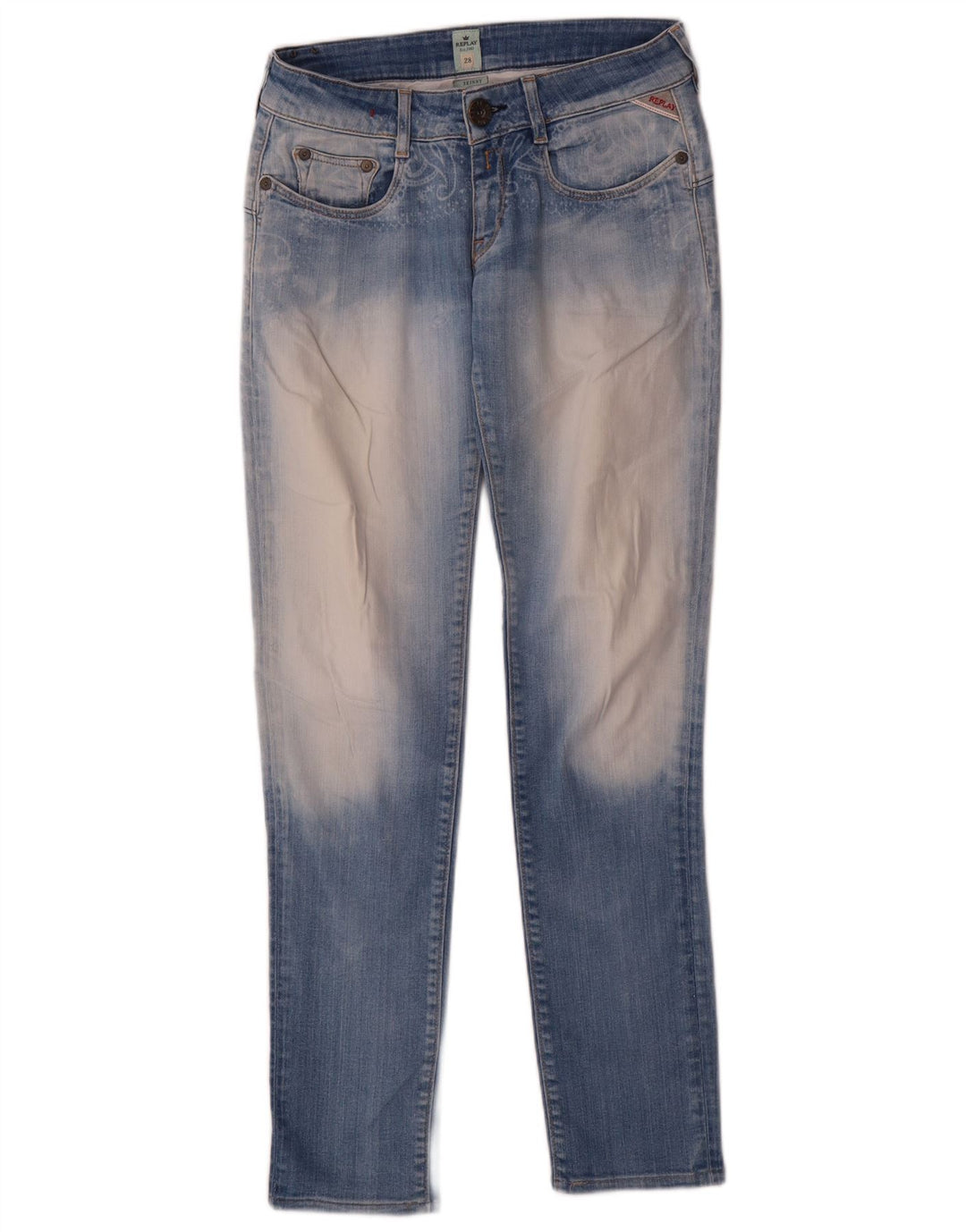 Jeans skinny da donna Replay W28 L30 Blu