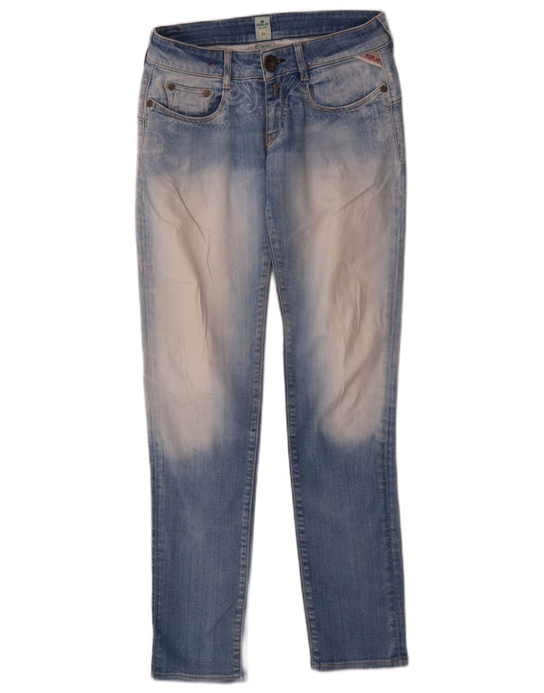 Replay Womens Skinny Jeans W28 L30 Blue