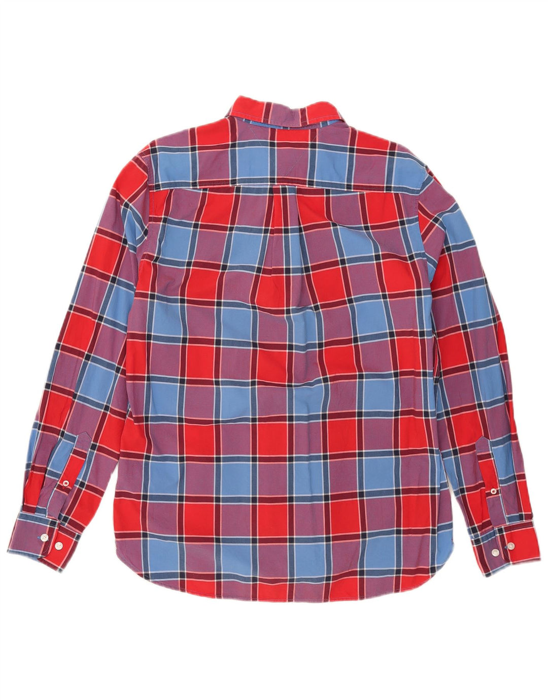 Camicia da uomo Tommy Hilfiger in cotone a quadri multicolore medio