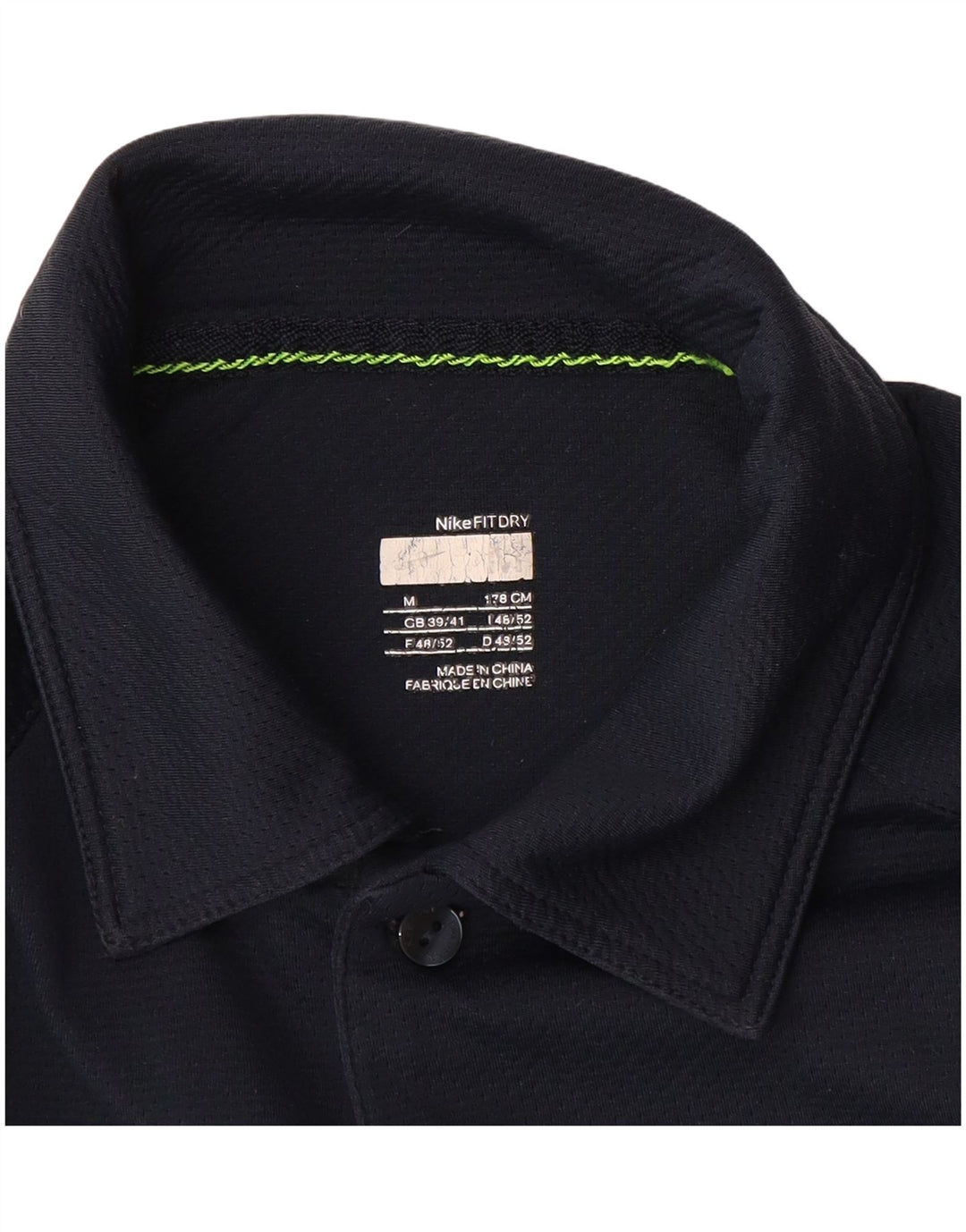 Polo Nike Uomo UK 39/41 Medio Blu Navy