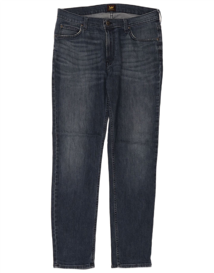 Jeans Lee Rider Slim da uomo W34 L32 in cotone blu