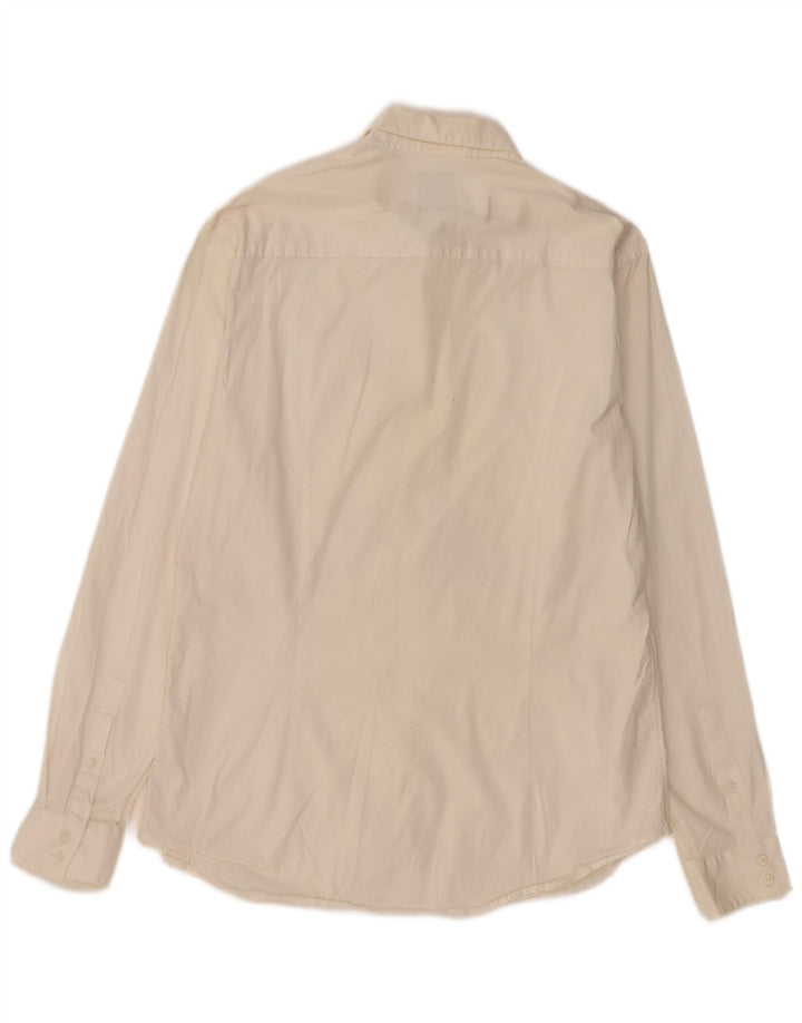Camicia da uomo Calvin Klein 2XL bianco sporco