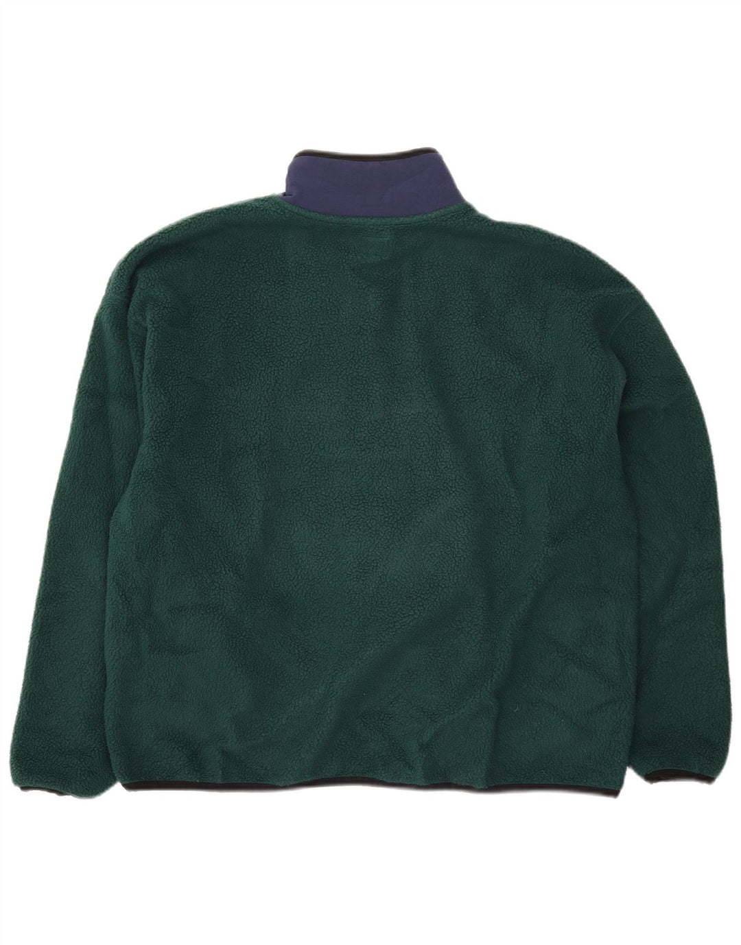 Maglione in pile oversize da donna Levi's UK 14 Colorblock verde medio