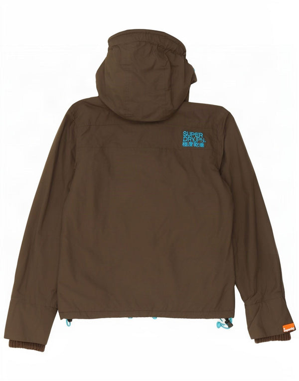 Giacca a vento grafica da donna Superdry UK 14 Medium Khaki