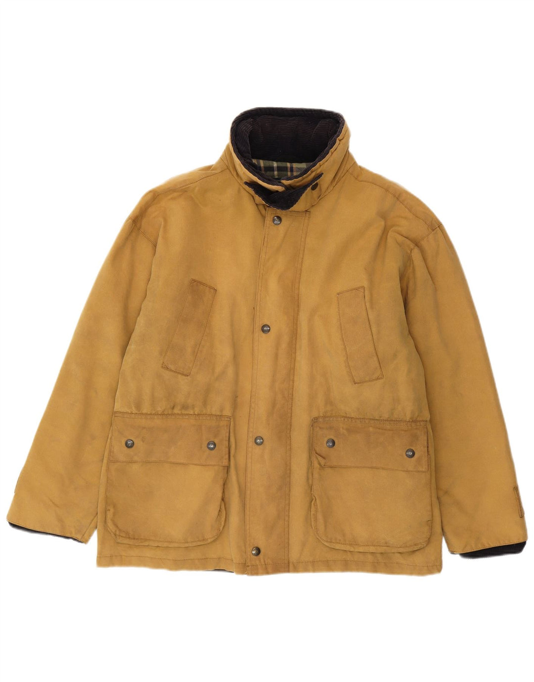 Giacca da uomo in cotone cerato P.G.Field UK 38 Beige medio