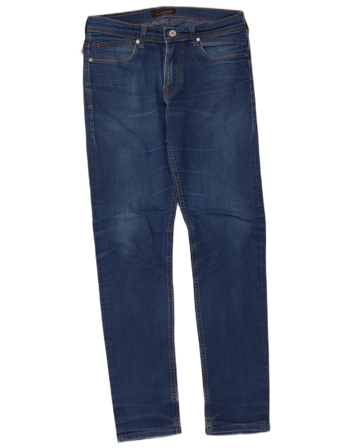 Jeans slim da uomo Zara EU 40 medio W31 L31 blu