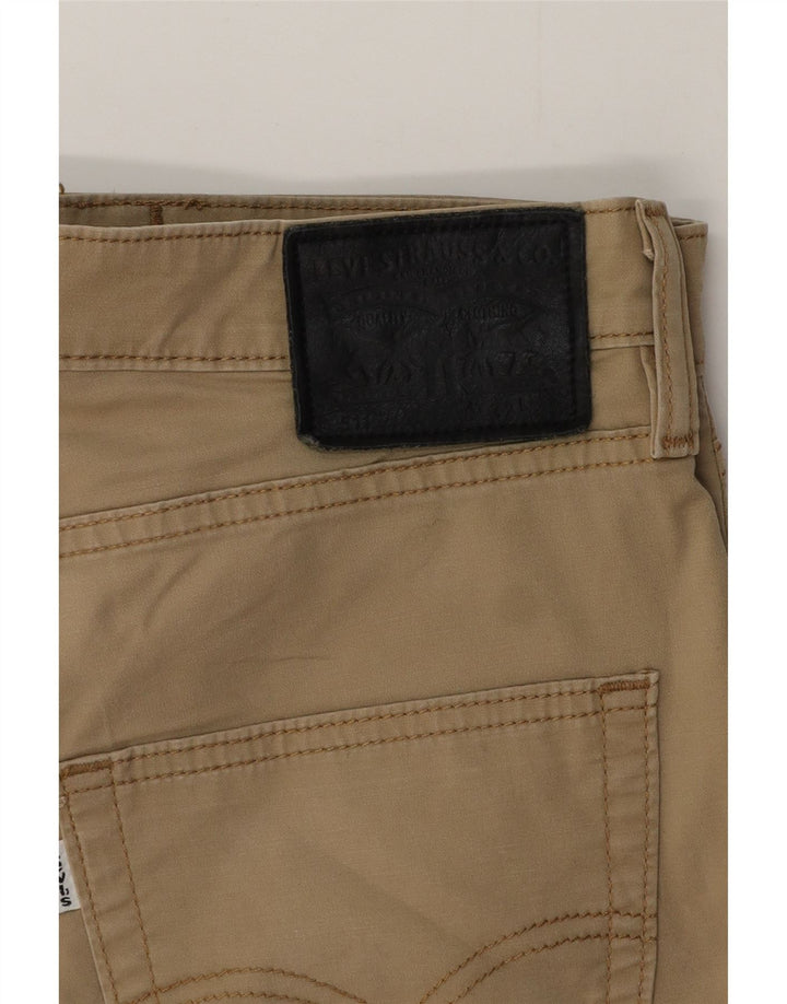Pantaloncini casual Levi's da uomo 511 W32 cotone kaki medio