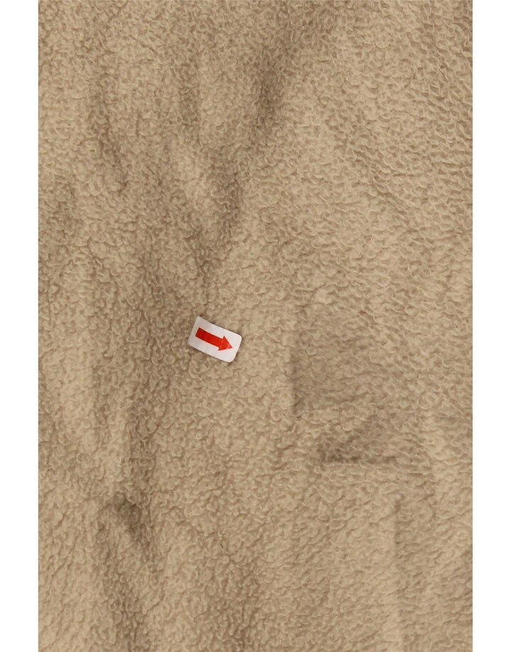 Giacca in pile da uomo FILA UK 36 Small Beige Colourblock Poliestere