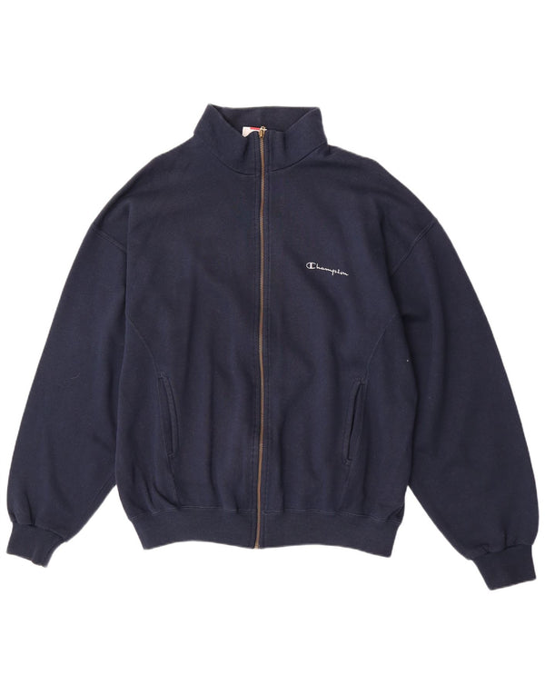 Giacca da tuta da uomo Champion XL in cotone blu navy