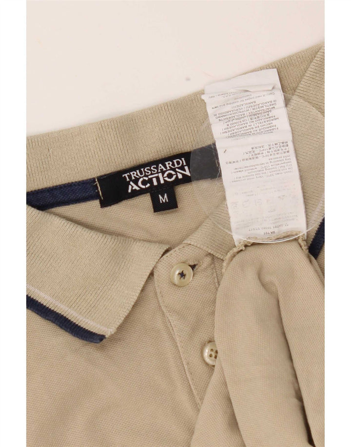 Polo Uomo Trussardi Cotone Beige Medio