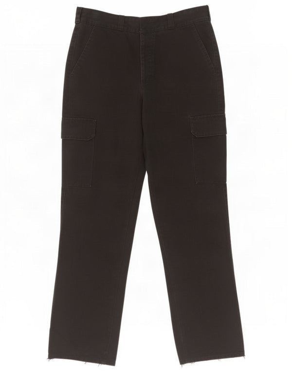 Pantaloni cargo dritti Lee 712 da uomo W36 L34 cotone nero
