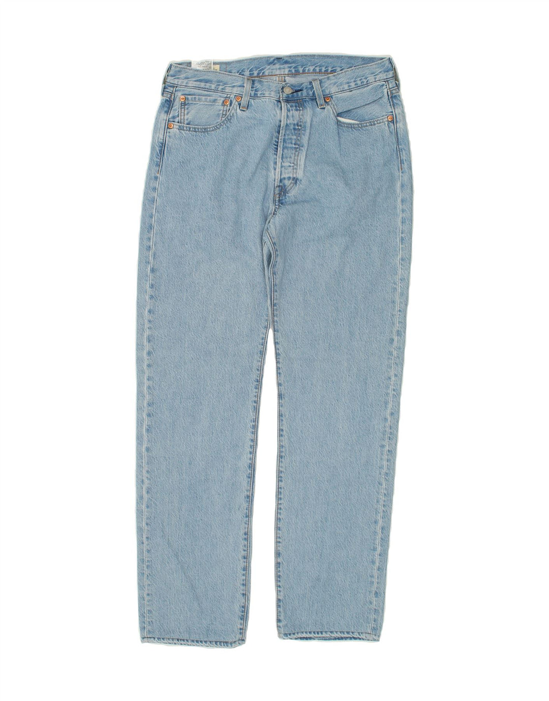 LEVI'S Jeans dritti da uomo 504 W33 L32 cotone blu
