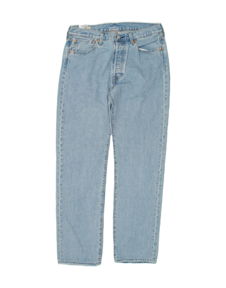 LEVI'S Jeans dritti da uomo 504 W33 L32 cotone blu