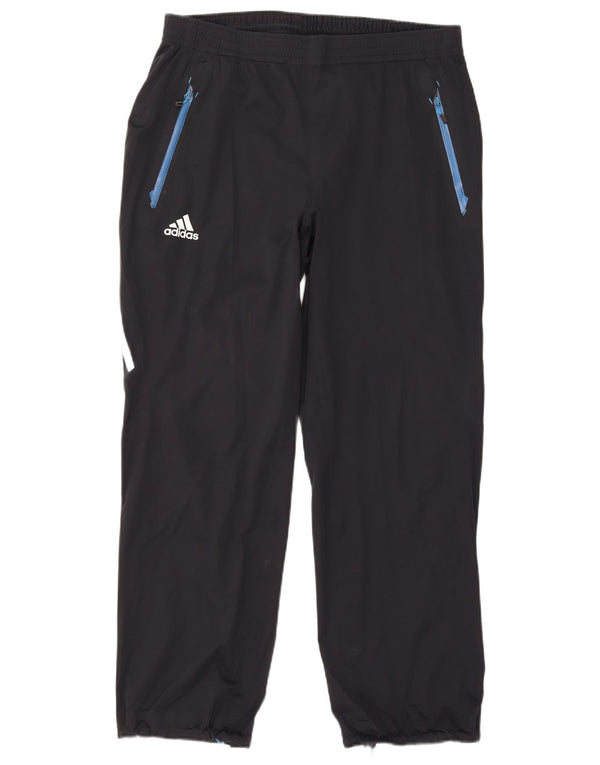 Pantaloni da tuta da uomo Adidas Joggers grandi neri in poliestere