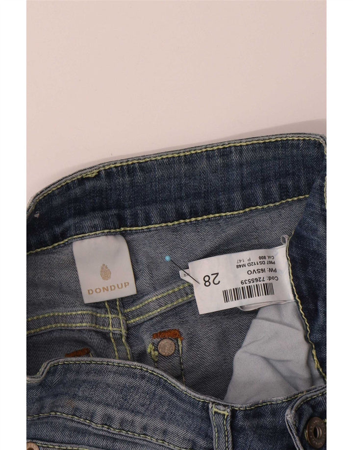 Jeans skinny da donna Dondup W28 L29 cotone blu