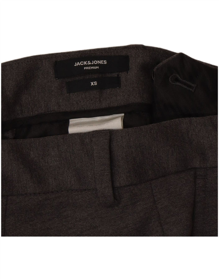Pantaloni chino slim da donna Jack & Jones XS W28 L32 poliestere grigio
