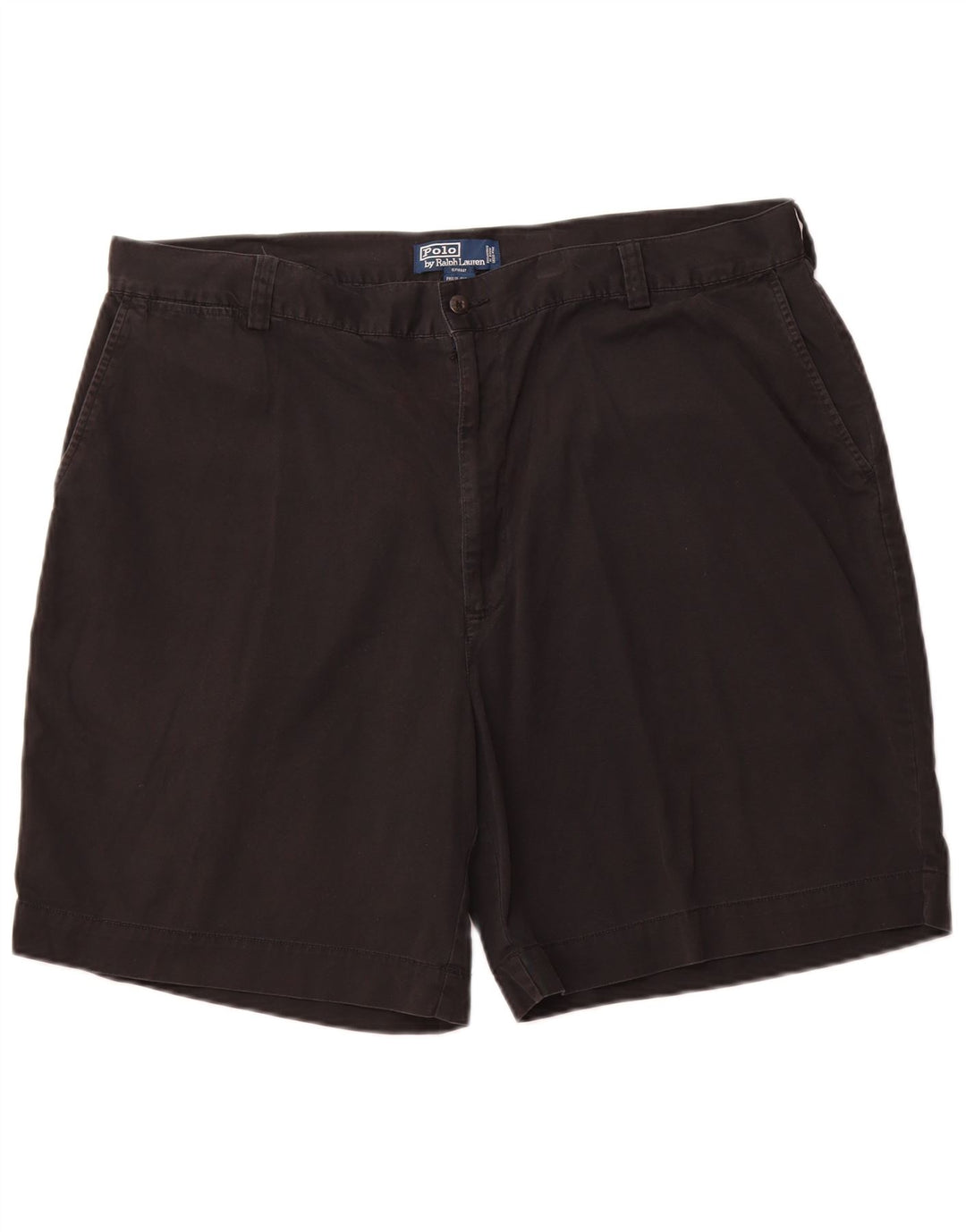 POLO RALPH LAUREN Pantaloncini chino da uomo W42 2XL Cotone nero