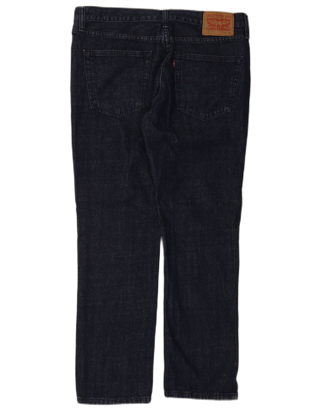 Levi's Uomo 511 Slim Jeans W36 L30 Blu Navy Cotone