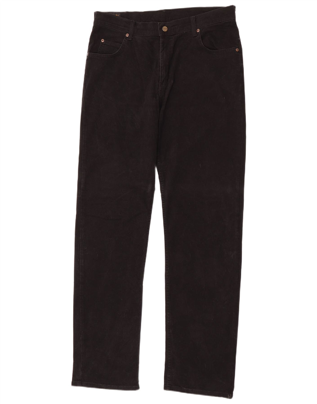 Jeans dritti da uomo Lee Brooklyn W36 L36 cotone nero