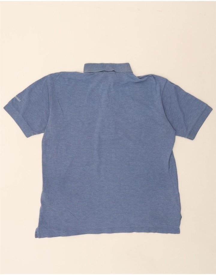 SERGIO TACCHINI Mens Polo Shirt Small Blue Cotton Vintage Sergio Tacchini and Second-Hand Sergio Tacchini from Messina Hembry 