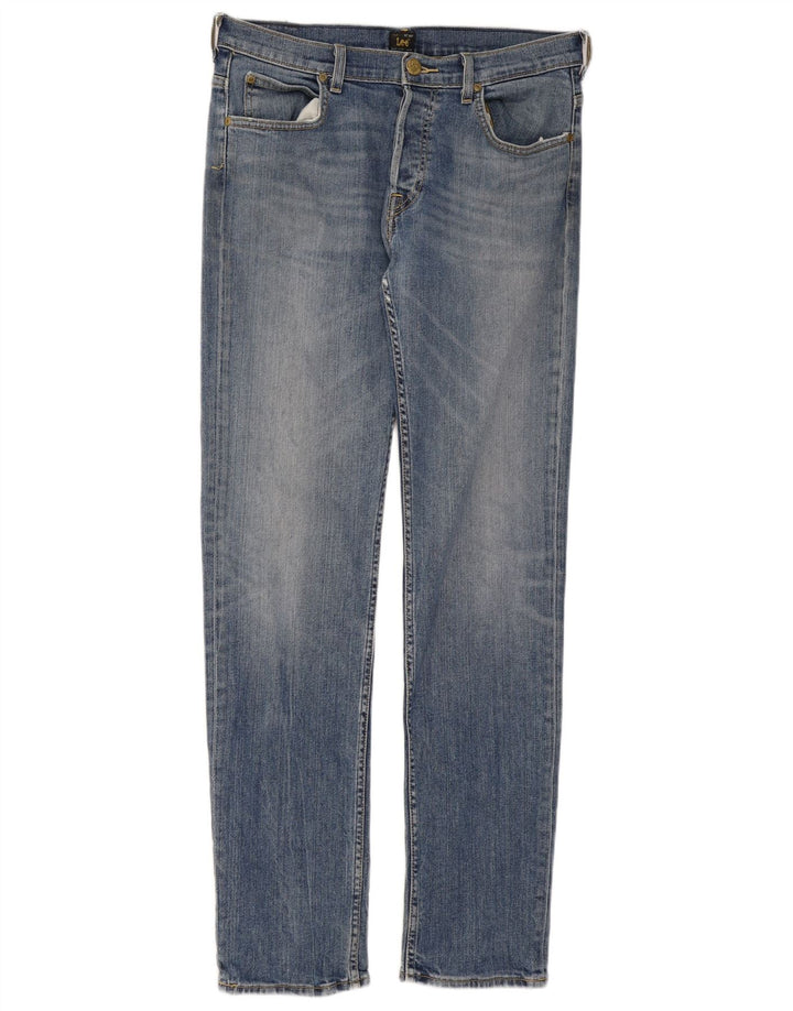 Jeans Lee Powell Slim da uomo W33 L34 cotone blu
