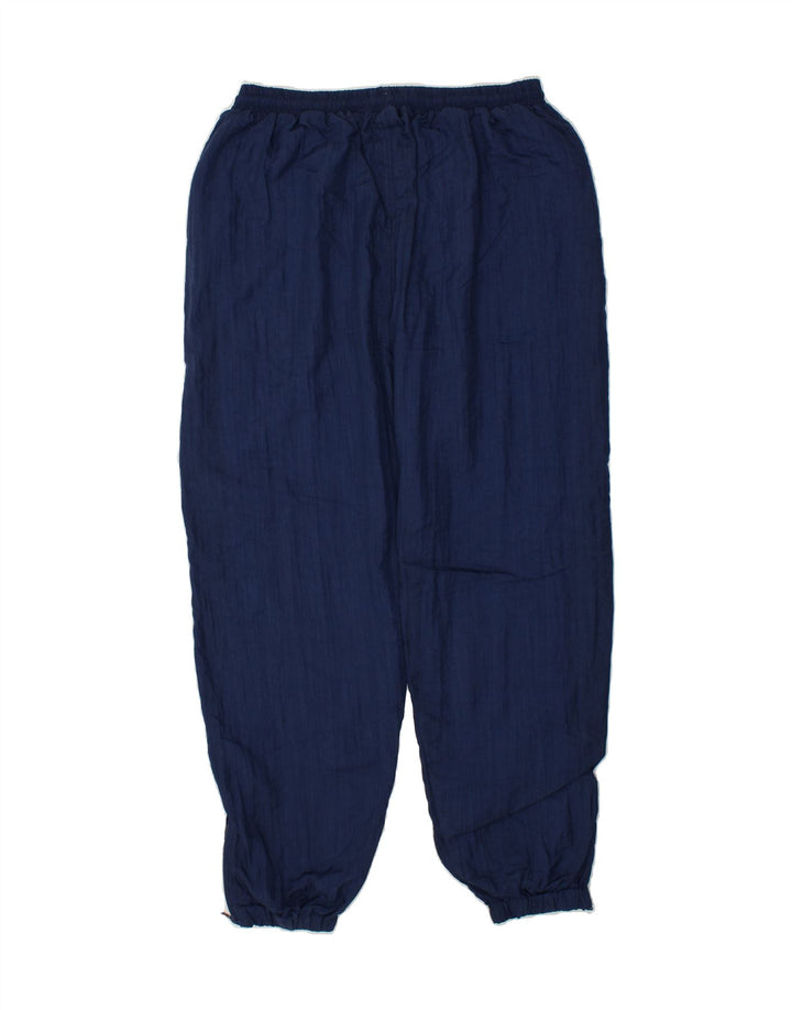 VINTAGE Mens Tracksuit Trousers Joggers XL  Navy Blue Polyamide Vintage Vintage and Second-Hand Vintage from Messina Hembry 