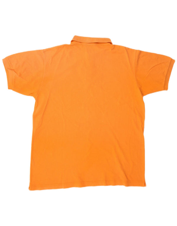 Polo Kappa Uomo XL Cotone Arancione