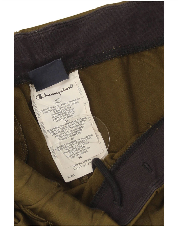 Pantaloni da tuta da uomo Champion Joggers 2XL Poliestere kaki