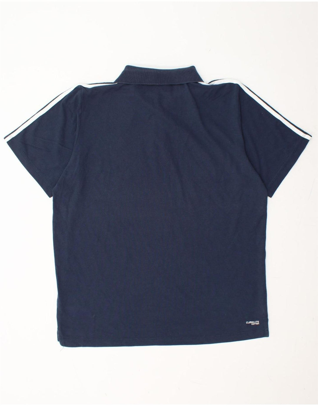 Polo ADIDAS da uomo Climalite XL in cotone blu navy