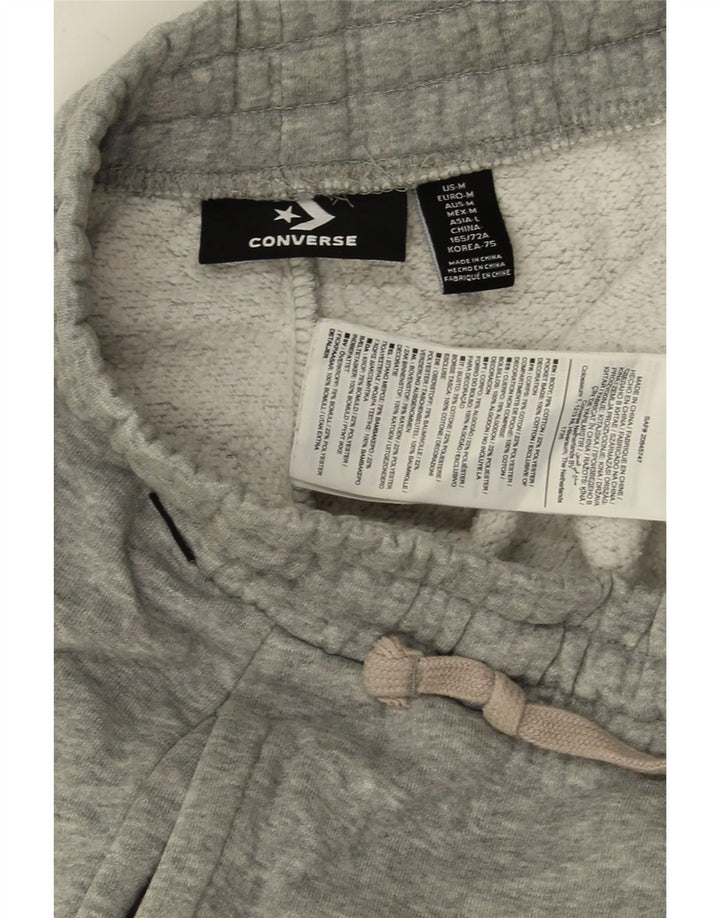 CONVERSE Pantaloni da tuta da donna Joggers UK 14 Cotone grigio medio
