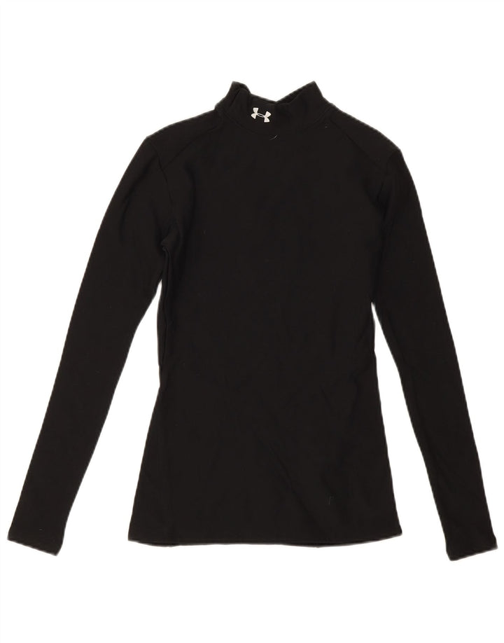 Maglia a maniche lunghe da donna Under Armour UK 10 piccola in nylon nero