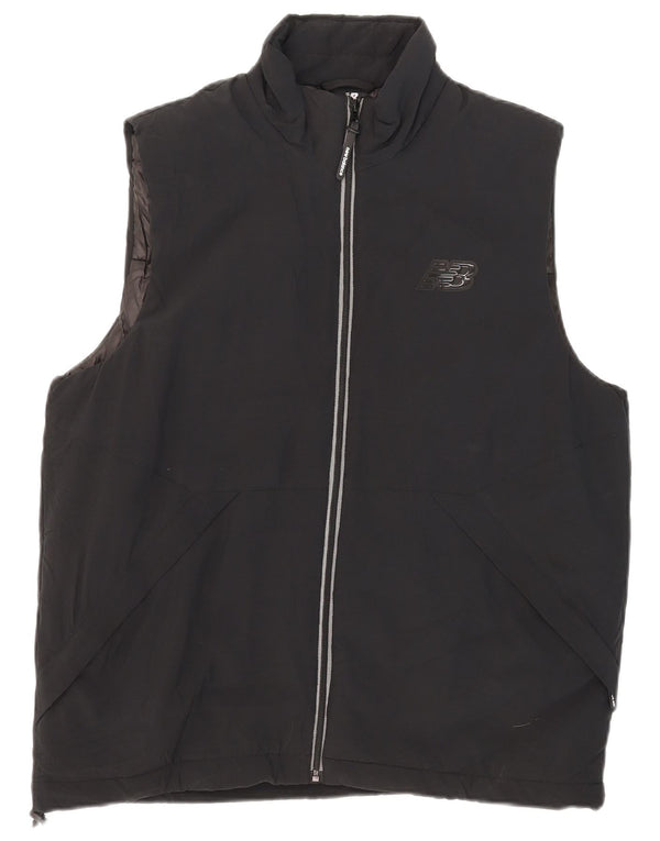 Gilet da uomo New Balance UK 38 medio nero poliestere