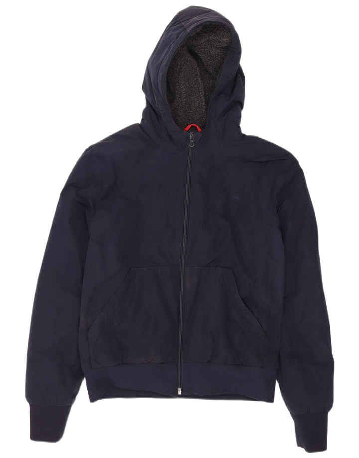 Giubbotto bomber con cappuccio per ragazze Fay 12-13 anni in poliestere blu navy