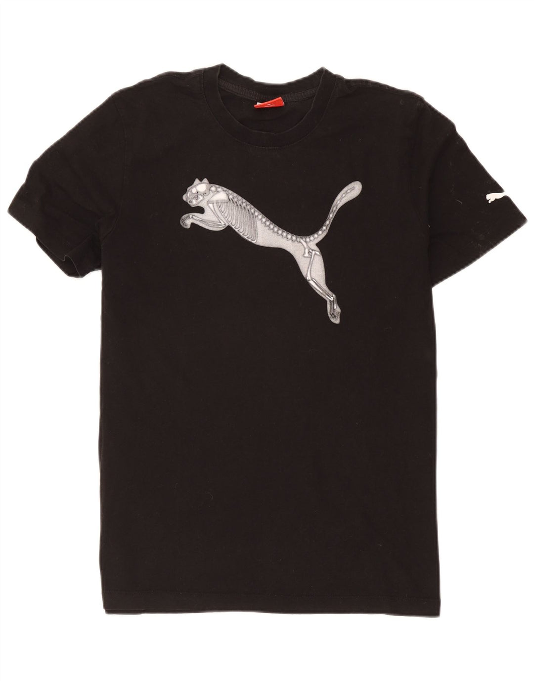 T-shirt grafica da uomo Puma Top color block nero medio