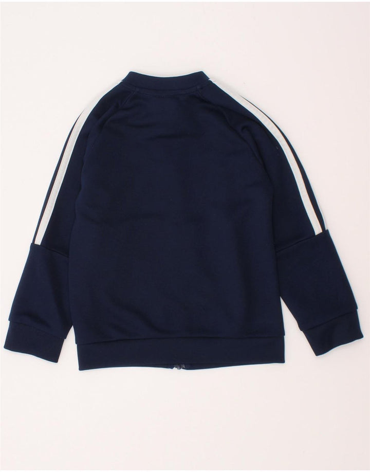 Giacca da tuta da ragazzo Adidas 7-8 anni in poliestere blu navy