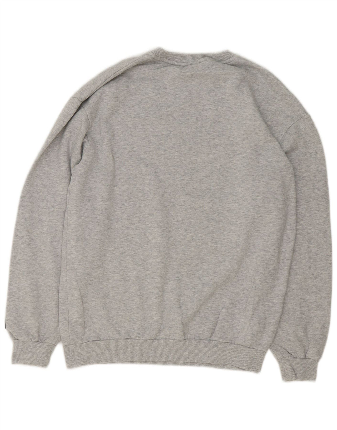 Felpa grafica da uomo Fila Maglione piccolo cotone grigio