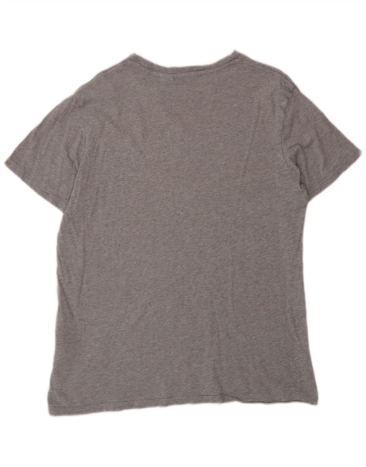 LEVI'S Mens Graphic T-Shirt Top Medium Grey Cotton