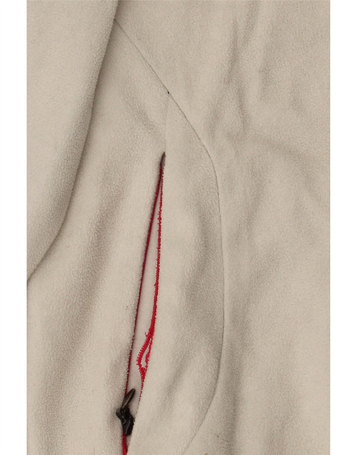 Giacca in pile da donna Bailo UK 10 Small Poliestere bianco