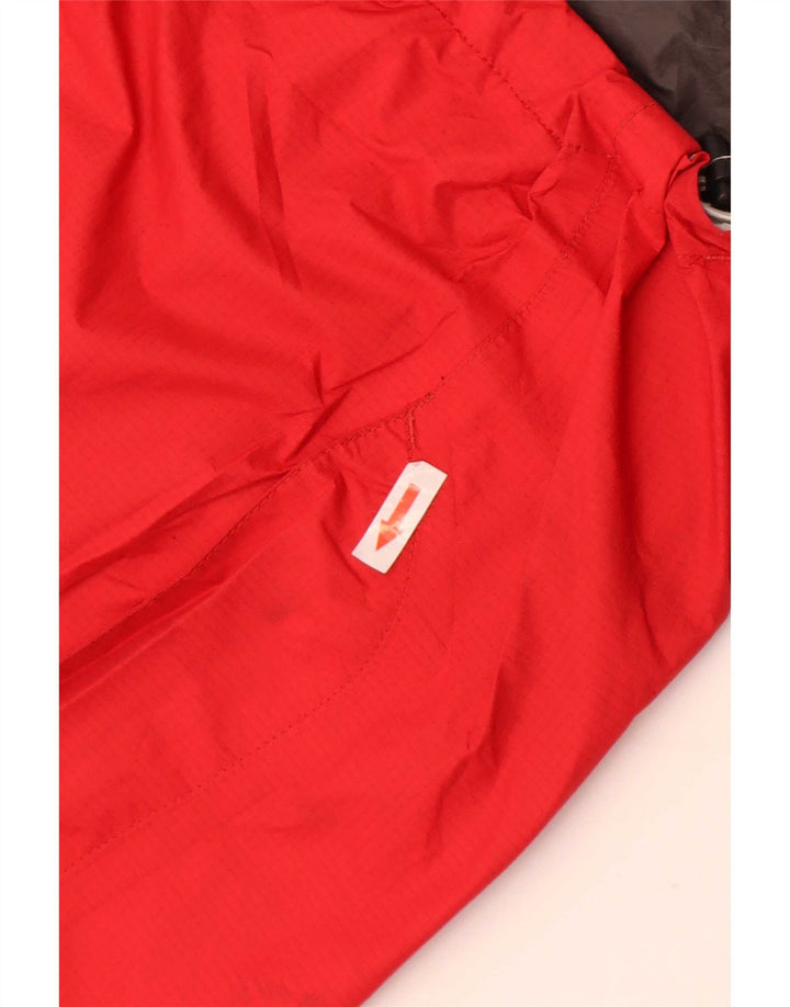 Giacca antipioggia con cappuccio per ragazzi Berghaus 13-14 anni in nylon rosso