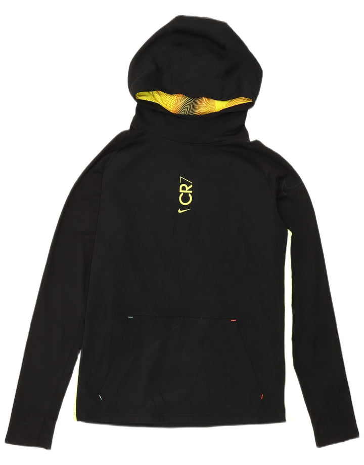 Maglia con cappuccio Nike Cristiano Ronaldo da ragazzo, 12-13 anni, grande, nera, sportiva